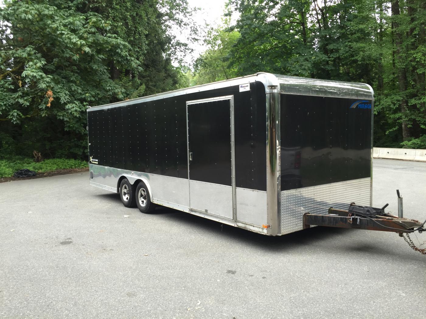 24' Enclosed Race Trailer For Sale - $7900